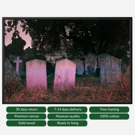 Canvas Print: "Midnight Sun"