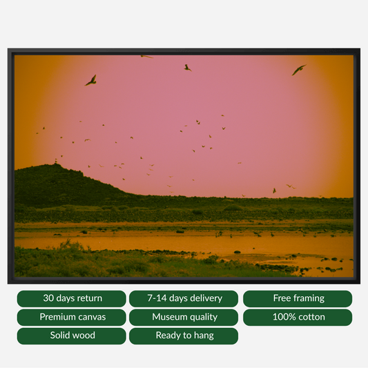 Canvas Print: "Ethereal Currents"