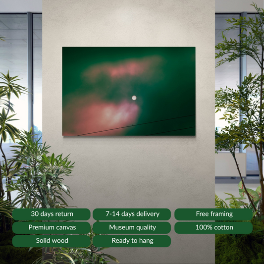 Canvas Print: "Colour Eclipse"