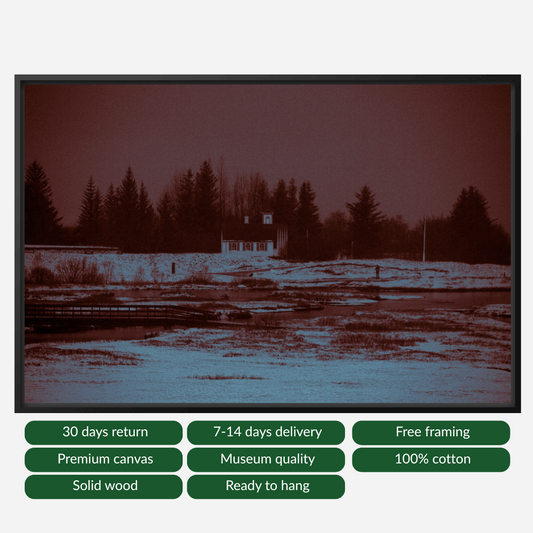 Canvas Print: "Isolated"