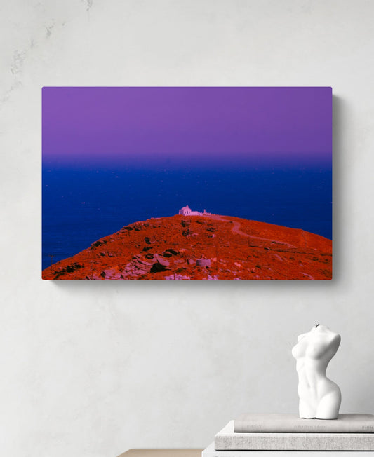 Canvas Print: "The Church at World's End"