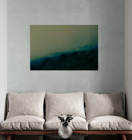Canvas Print: "Foggy Roads Ahead"
