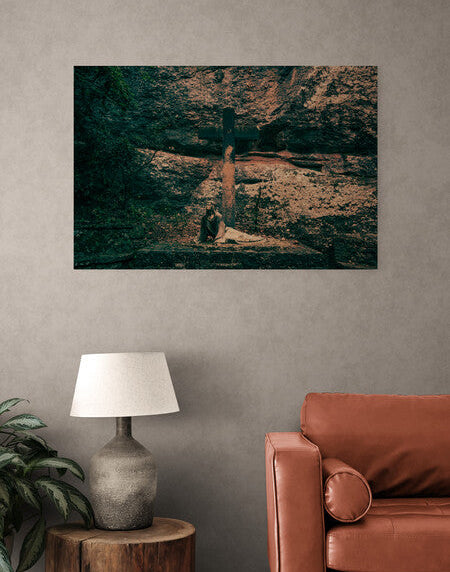 Canvas Print: "Venom Soaked Stone"