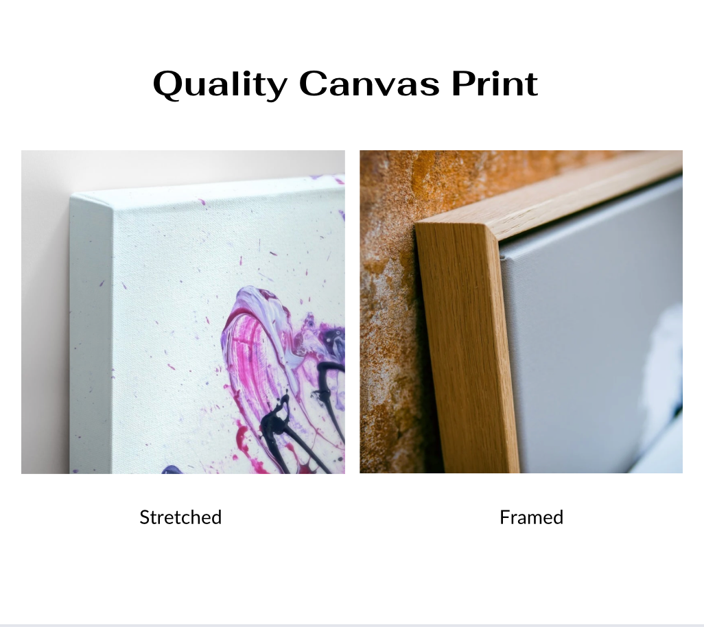 Canvas Print: "Midnight Sun"