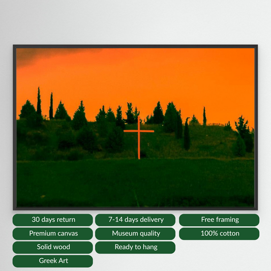 Canvas Print: "Twilight Witness"