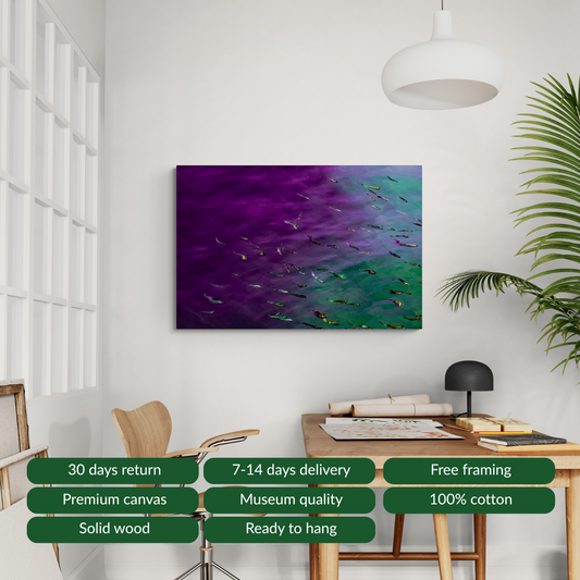 Canvas Print: "Lucid Flow"