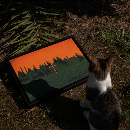 Canvas Print: "Twilight Witness"