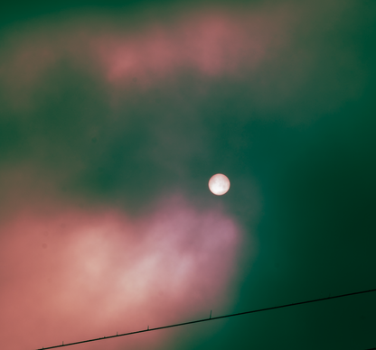 Canvas Print: "Colour Eclipse"