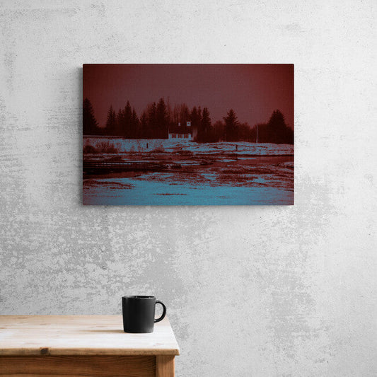 Canvas Print: "Isolated"