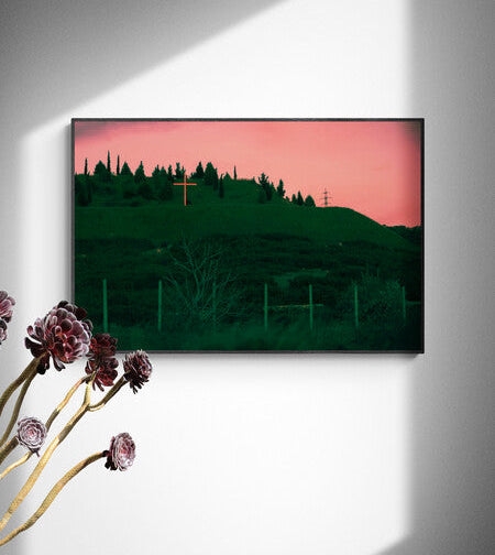 Canvas Print: "Stillness Amidst Chaos"