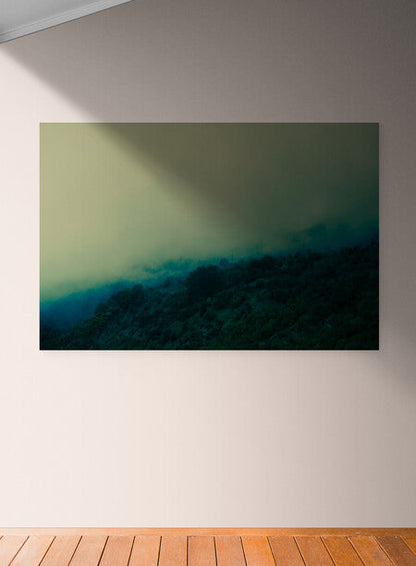 Canvas Print: "Foggy Roads Ahead"