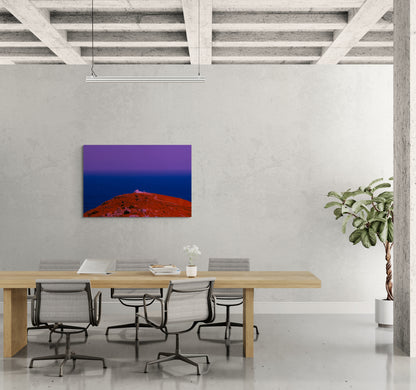 Canvas Print: "The Church at World's End"