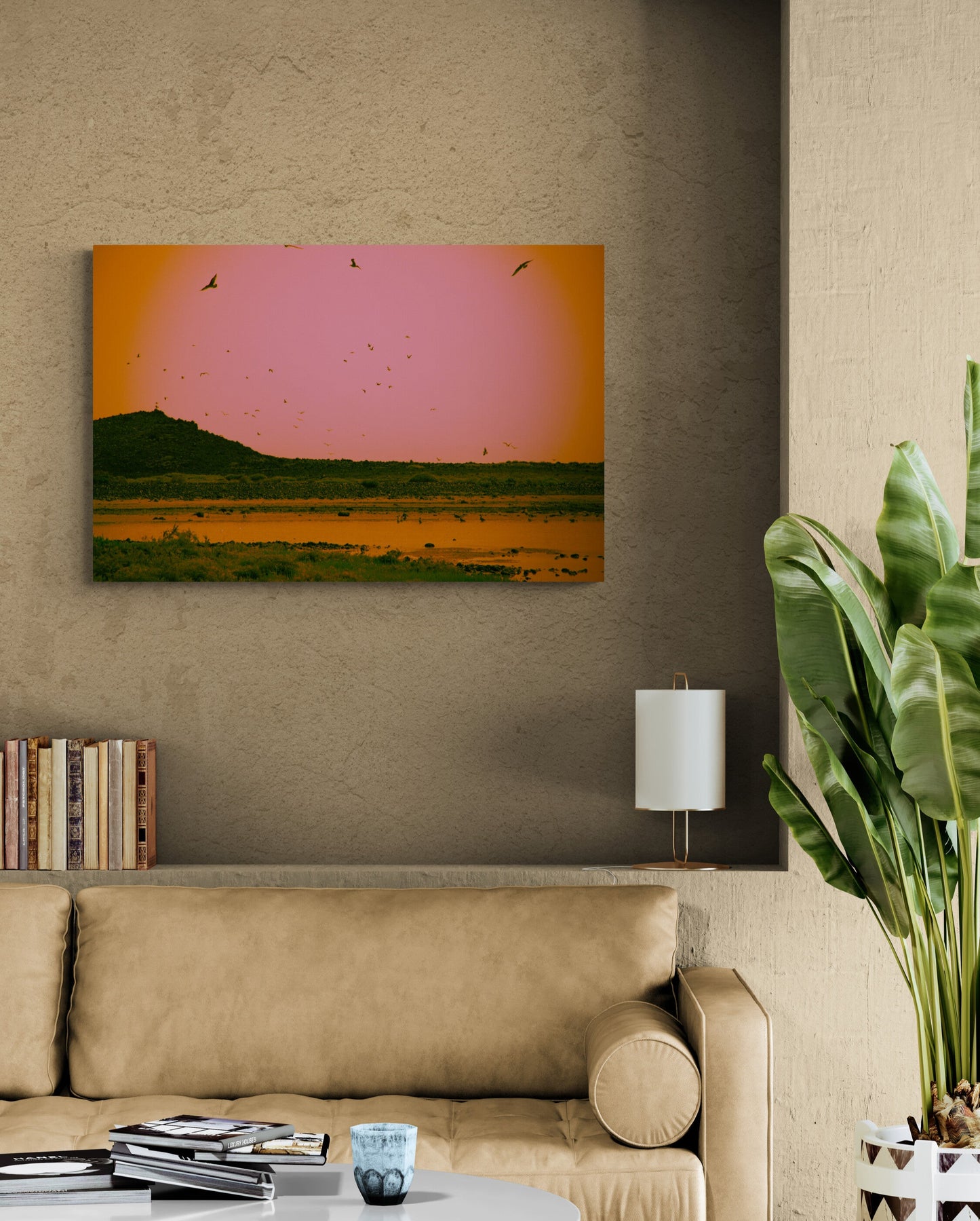 Canvas Print: "Ethereal Currents"