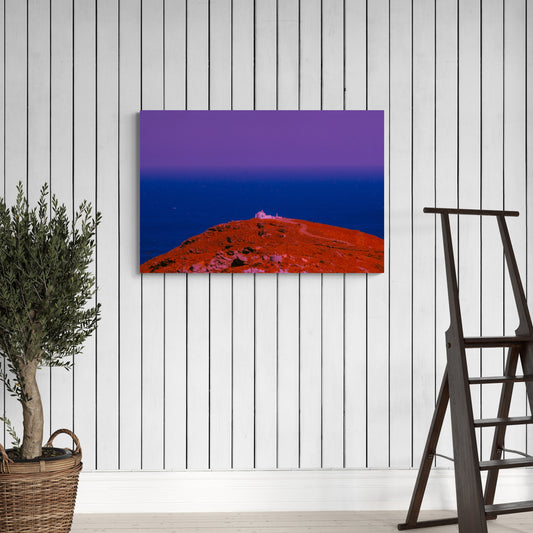 Canvas Print: "The Church at World's End"
