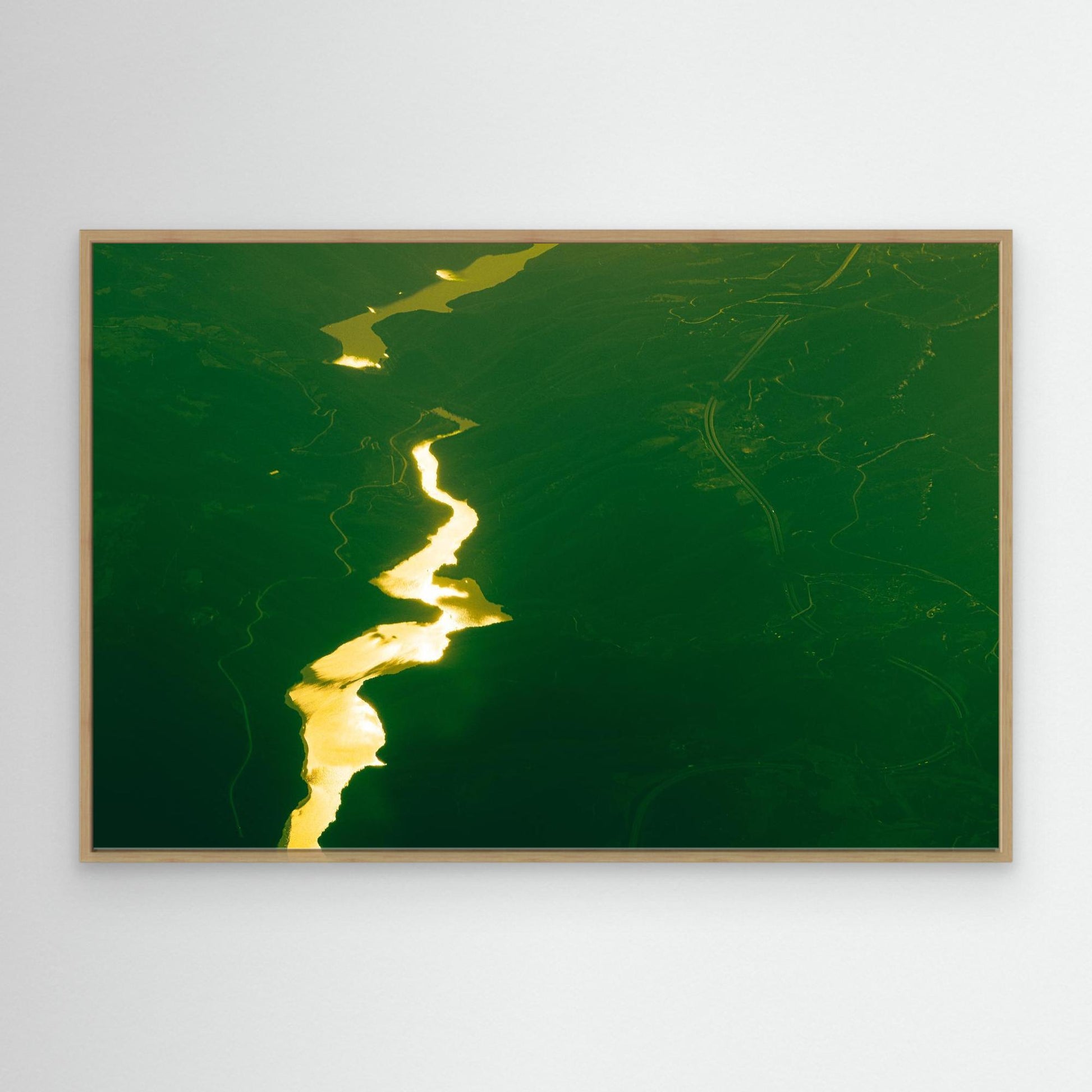 Canvas Print: "Gold River of Life"