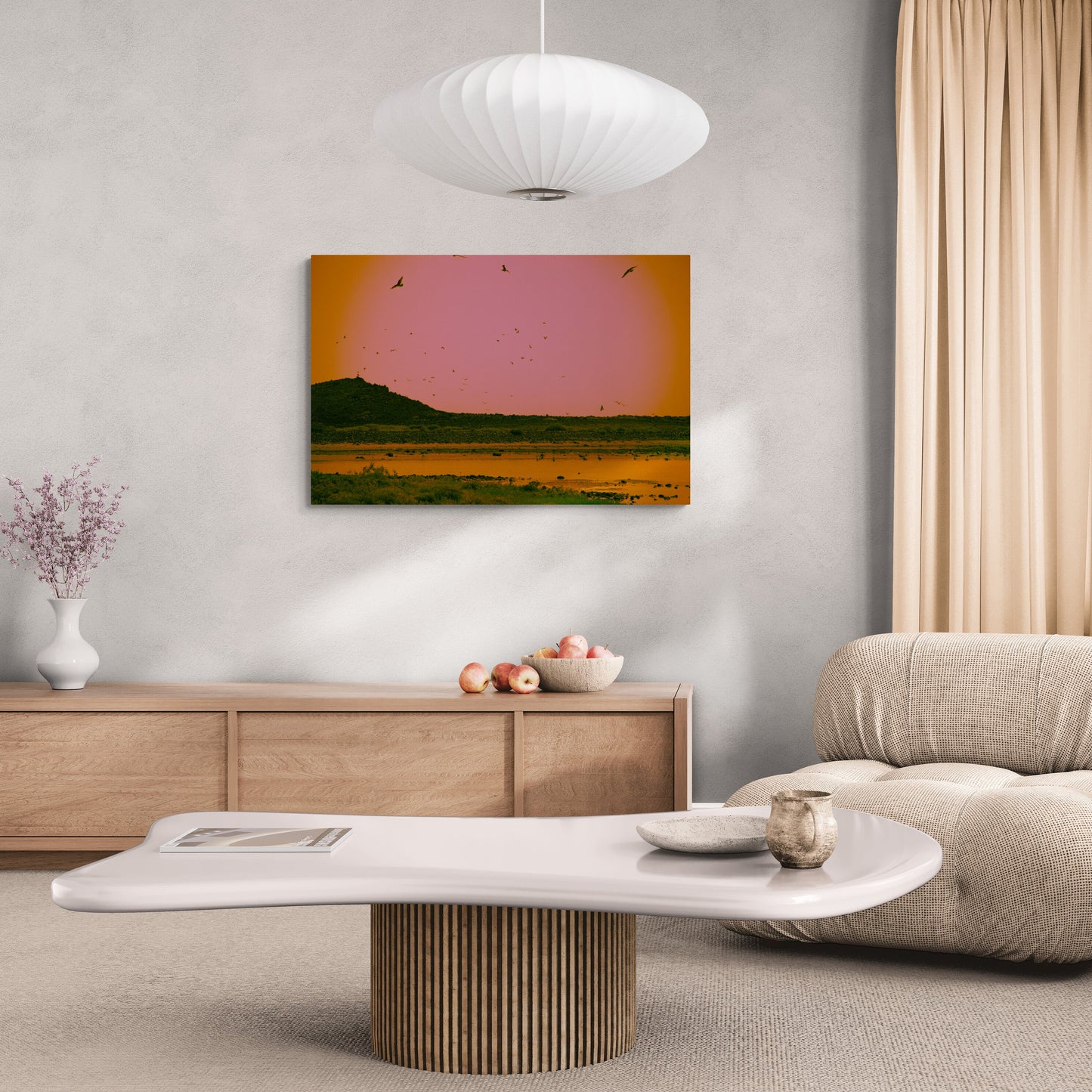 Canvas Print: "Ethereal Currents"