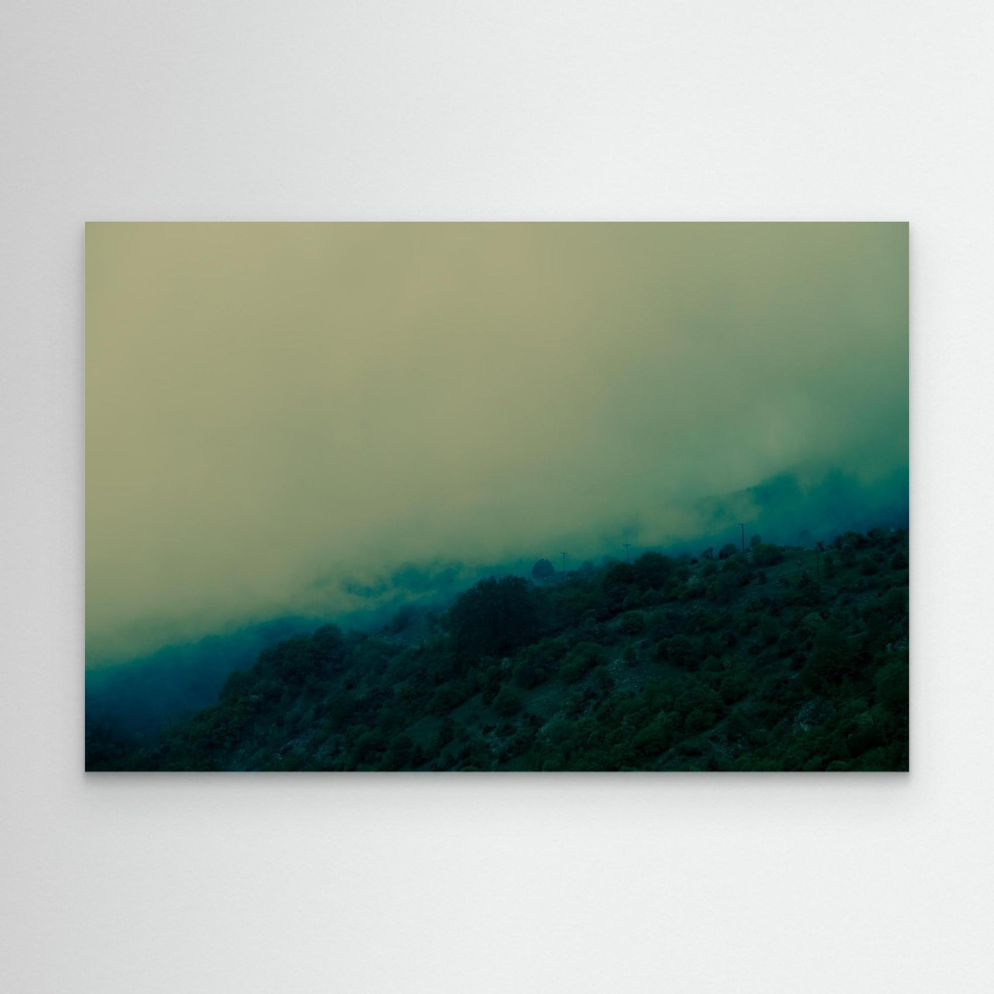 Canvas Print: "Foggy Roads Ahead"