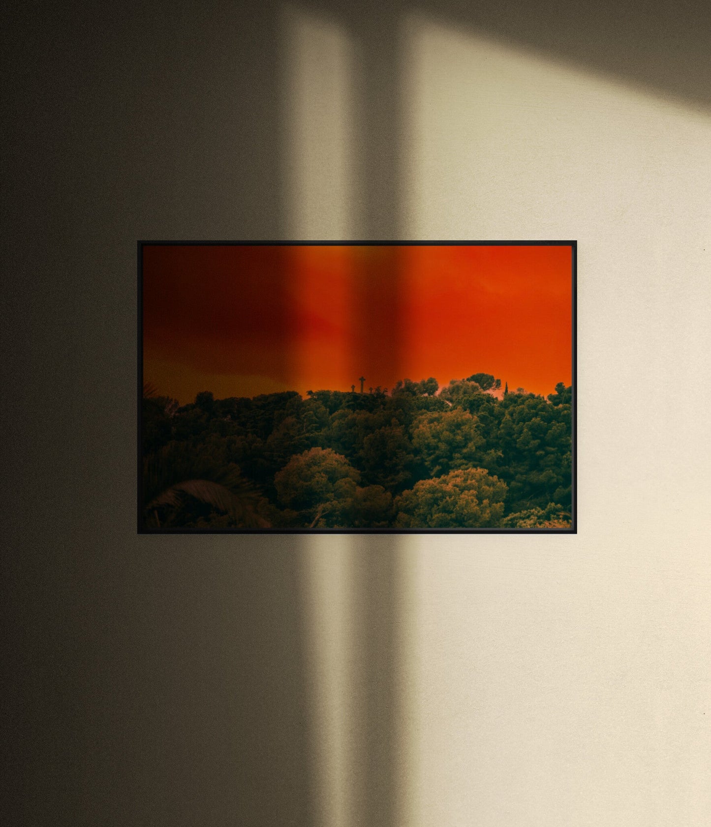 Canvas Print: "Fire in the Sky"
